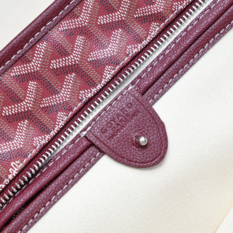 N品 GOYARD ゴヤール トートバッグ アルトワMM バッグ ARTOISMMLTY33CL33P バーガンディ シルバー金具 激安優良店 - 画像 (4)