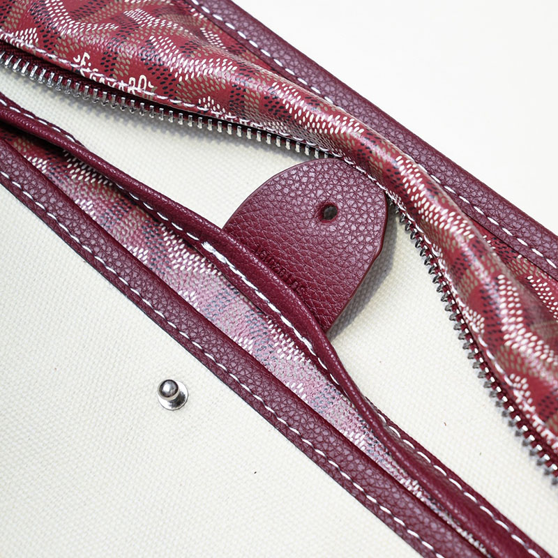 N品 GOYARD ゴヤール トートバッグ アルトワMM バッグ ARTOISMMLTY33CL33P バーガンディ シルバー金具 激安優良店 - 画像 (3)