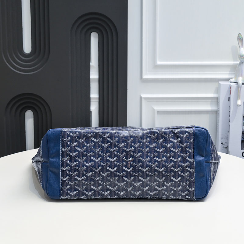 N品 GOYARD ゴヤール トートバッグ アルトワMM バッグ ARTOISMMLTY12CL12P ネイビーブルー シルバー金具 激安優良店 - 画像 (7)
