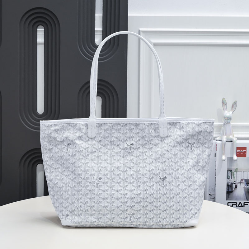 N品 GOYARD ゴヤール トートバッグ アルトワMM バッグ ARTOISMMLTY50CL50P ホワイト シルバー金具 激安優良店 - 画像 (9)