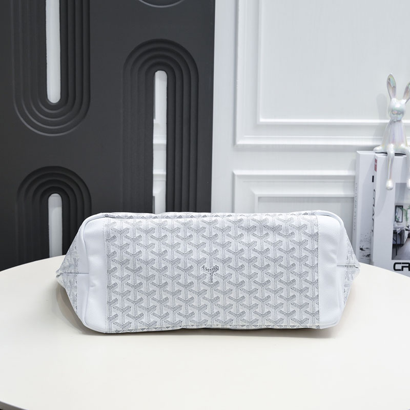 N品 GOYARD ゴヤール トートバッグ アルトワMM バッグ ARTOISMMLTY50CL50P ホワイト シルバー金具 激安優良店 - 画像 (7)