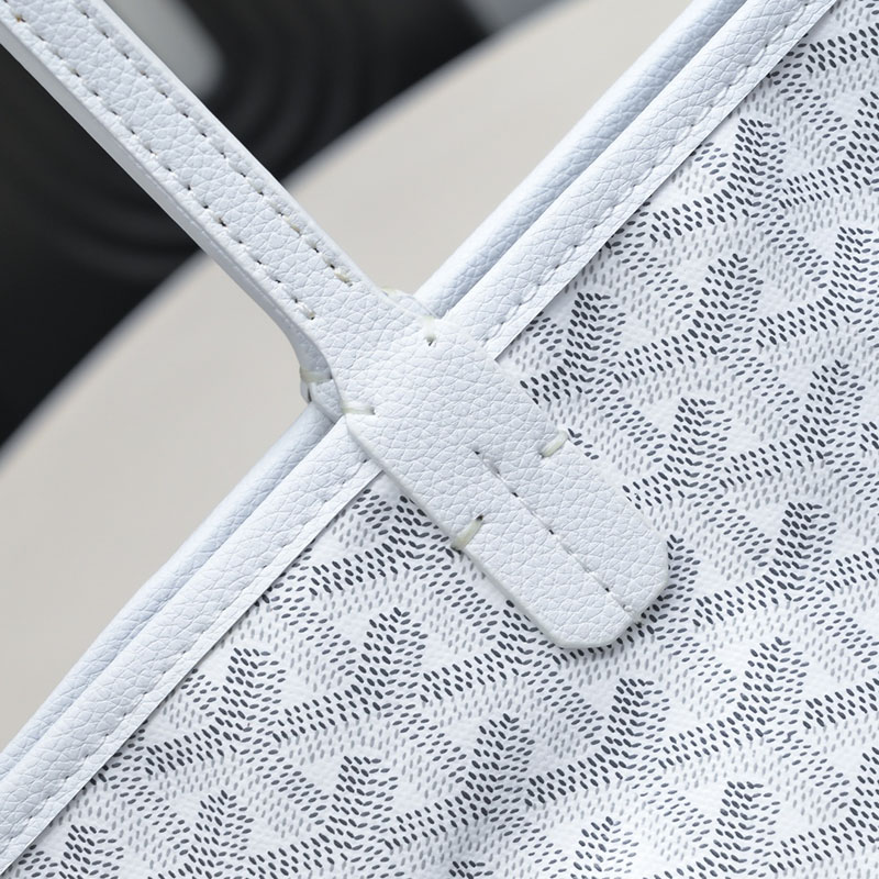 N品 GOYARD ゴヤール トートバッグ アルトワMM バッグ ARTOISMMLTY50CL50P ホワイト シルバー金具 激安優良店 - 画像 (6)