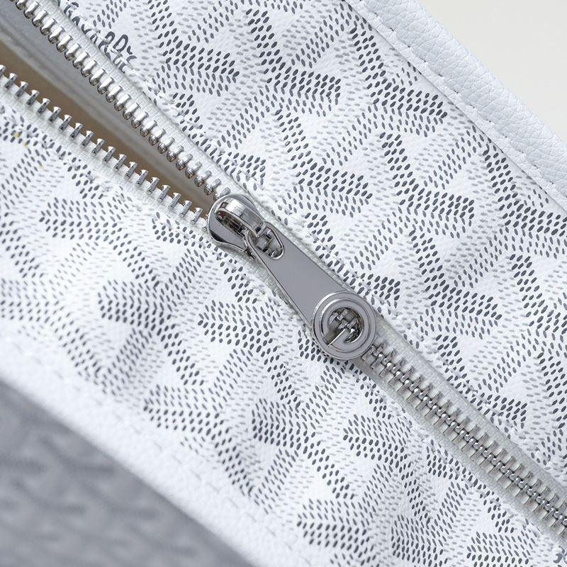 N品 GOYARD ゴヤール トートバッグ アルトワMM バッグ ARTOISMMLTY50CL50P ホワイト シルバー金具 激安優良店 - 画像 (5)