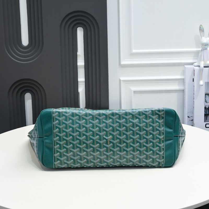 N品 GOYARD ゴヤール トートバッグ アルトワMM バッグ ARTOISMMLTY09CL09P グリーン シルバー金具 激安優良店 - 画像 (7)