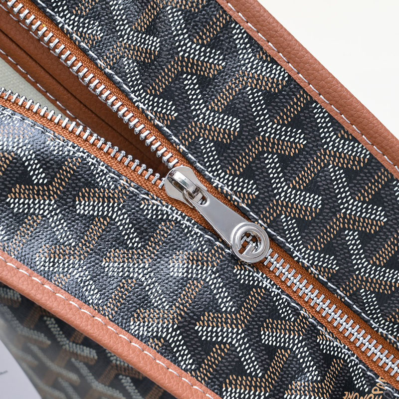 N品 GOYARD ゴヤール トートバッグ アルトワMM バッグ ARTOISMMLTY01CL03P ブラック&ナチュラル シルバー金具 激安優良店 - 画像 (4)