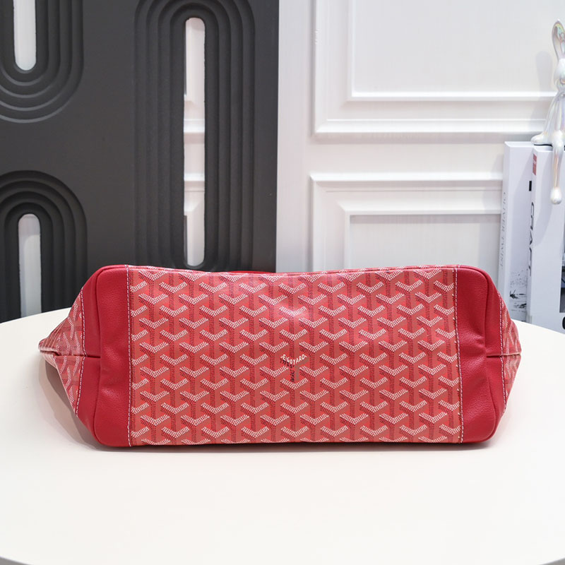 N品 GOYARD ゴヤール トートバッグ アルトワMM バッグ ARTOISMMLTY02CL02P レッド シルバー金具 激安優良店 - 画像 (7)