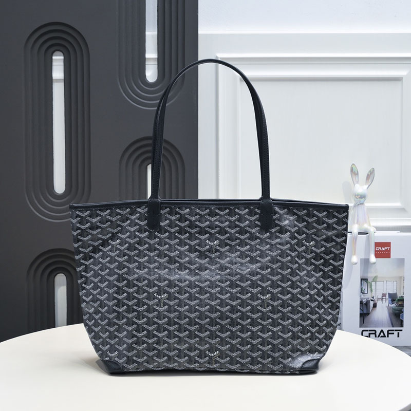 N品 GOYARD ゴヤール トートバッグ アルトワMM バッグ ARTOISMMLTY01CL01P ブラック シルバー金具 激安優良店 - 画像 (9)