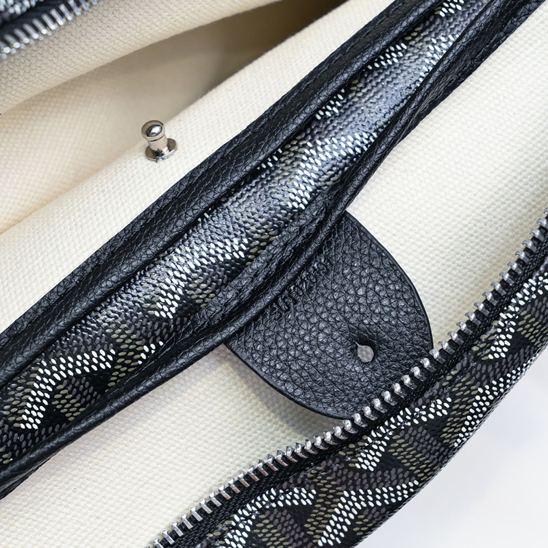 N品 GOYARD ゴヤール トートバッグ アルトワMM バッグ ARTOISMMLTY01CL01P ブラック シルバー金具 激安優良店 - 画像 (4)