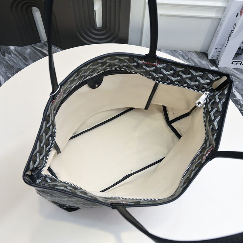 N品 GOYARD ゴヤール トートバッグ アルトワMM バッグ ARTOISMMLTY01CL01P ブラック シルバー金具 激安優良店 - 画像 (2)