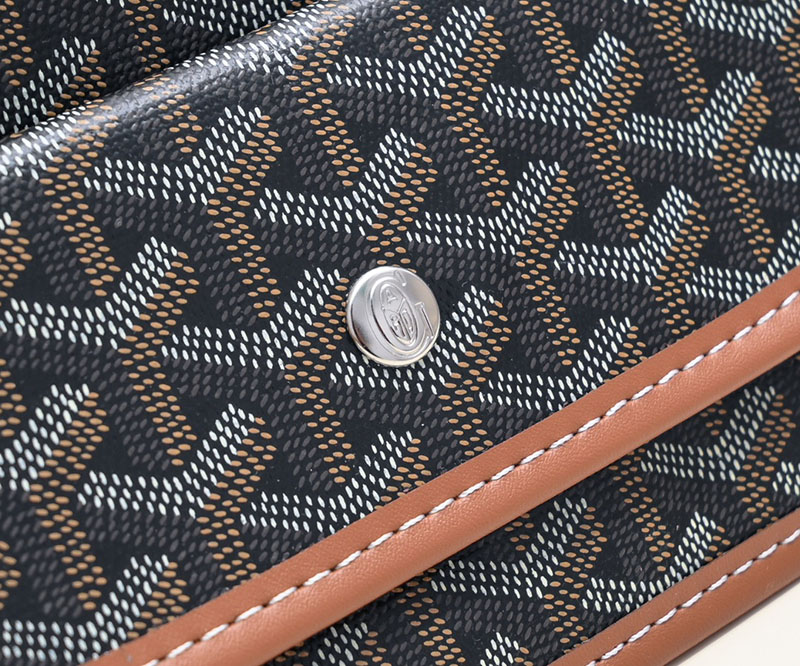 N品 GOYARD ゴヤール ボエム ホーボーバッグ BOHEMEPMLTY01CL03P ブラック&ナチュラル シルバー金具 激安優良店 - 画像 (6)