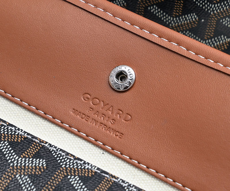 N品 GOYARD ゴヤール ボエム ホーボーバッグ BOHEMEPMLTY01CL03P ブラック&ナチュラル シルバー金具 激安優良店 - 画像 (5)