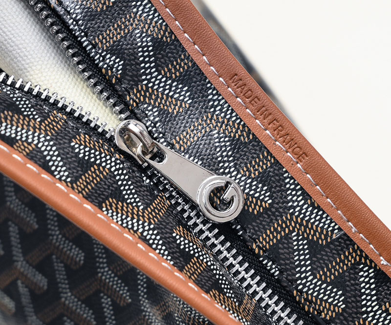N品 GOYARD ゴヤール ボエム ホーボーバッグ BOHEMEPMLTY01CL03P ブラック&ナチュラル シルバー金具 激安優良店 - 画像 (4)