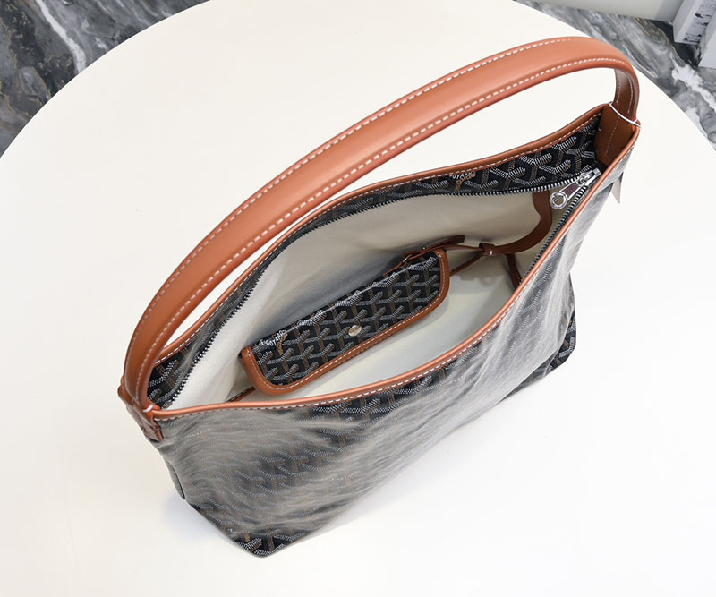 N品 GOYARD ゴヤール ボエム ホーボーバッグ BOHEMEPMLTY01CL03P ブラック&ナチュラル シルバー金具 激安優良店 - 画像 (2)