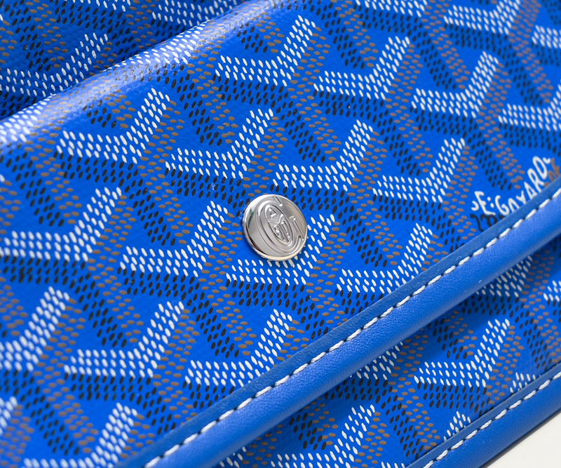 N品 GOYARD ゴヤール ボエム ホーボーバッグ BOHEMEPMLTY10CL10P スカイブルー シルバー金具 激安優良店 - 画像 (6)