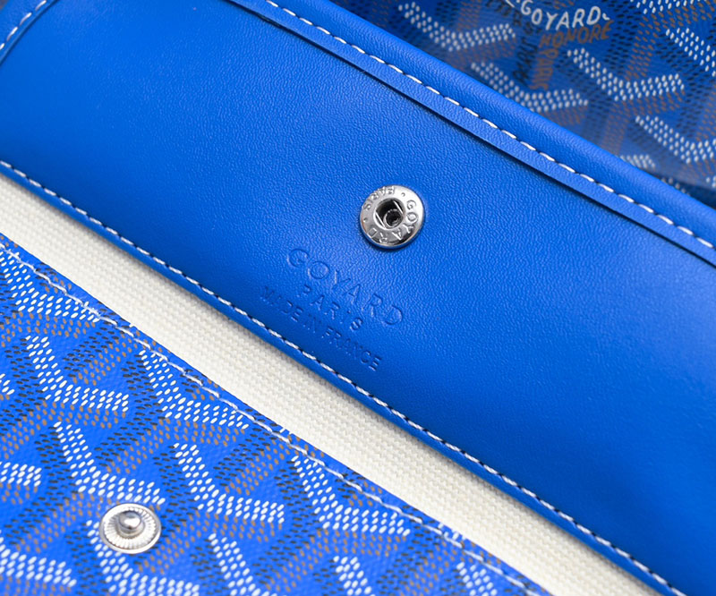 N品 GOYARD ゴヤール ボエム ホーボーバッグ BOHEMEPMLTY10CL10P スカイブルー シルバー金具 激安優良店 - 画像 (5)