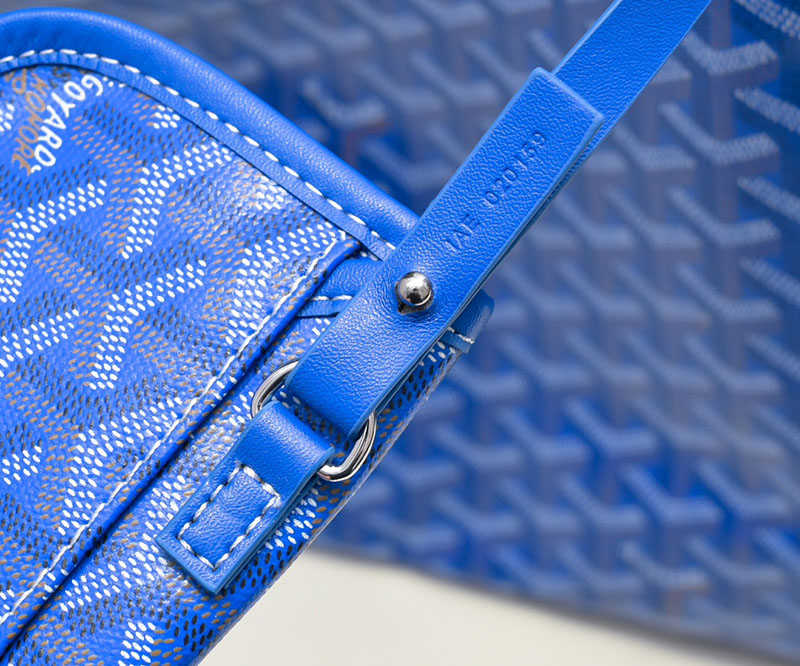 N品 GOYARD ゴヤール ボエム ホーボーバッグ BOHEMEPMLTY10CL10P スカイブルー シルバー金具 激安優良店 - 画像 (3)