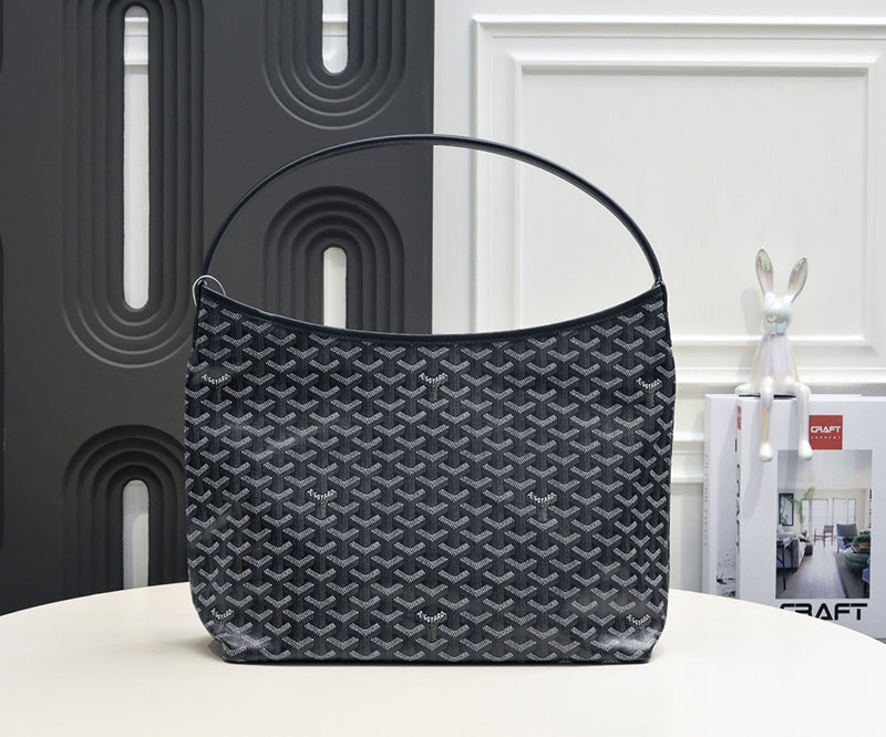 N品 GOYARD ゴヤール ボエム ホーボーバッグ BOHEMEPMLTY01CL01P ブラック シルバー金具 激安優良店 - 画像 (9)