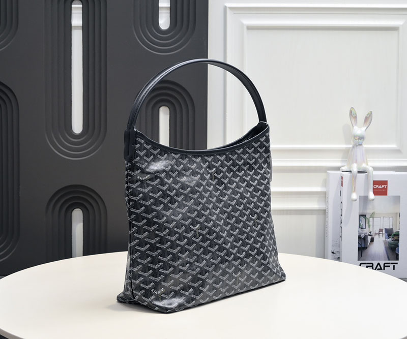 N品 GOYARD ゴヤール ボエム ホーボーバッグ BOHEMEPMLTY01CL01P ブラック シルバー金具 激安優良店 - 画像 (8)