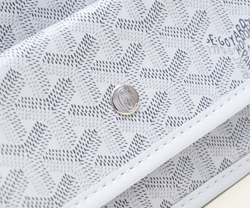 N品 GOYARD ゴヤール ボエム ホーボーバッグ BOHEMEPMLTY50CL50P ホワイト シルバー金具 激安優良店 - 画像 (6)