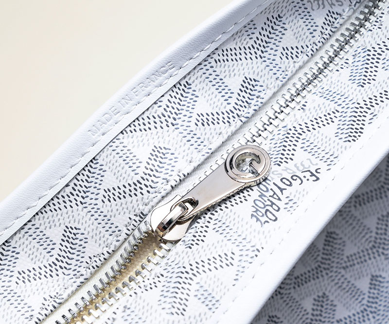N品 GOYARD ゴヤール ボエム ホーボーバッグ BOHEMEPMLTY50CL50P ホワイト シルバー金具 激安優良店 - 画像 (4)