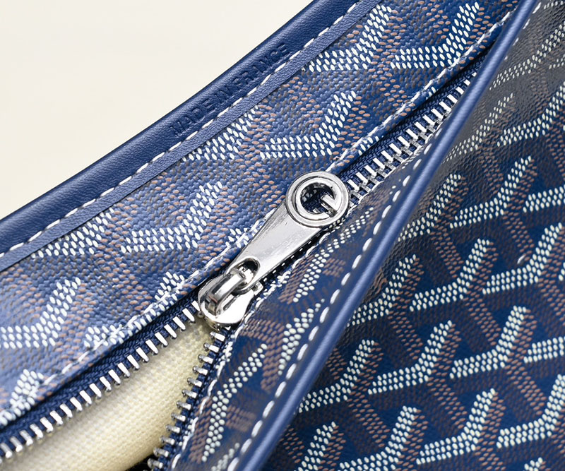 N品 GOYARD ゴヤール ボエム ホーボーバッグ BOHEMEPMLTY12CL12P ネイビーブルー シルバー金具 激安優良店 - 画像 (4)