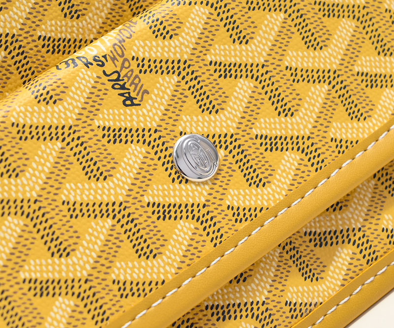 N品 GOYARD ゴヤール ボエム ホーボーバッグ BOHEMEPMLTY08CL08P イエロー シルバー金具 激安優良店 - 画像 (6)