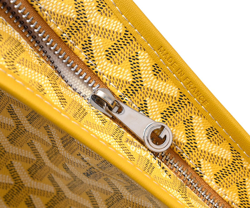 N品 GOYARD ゴヤール ボエム ホーボーバッグ BOHEMEPMLTY08CL08P イエロー シルバー金具 激安優良店 - 画像 (4)