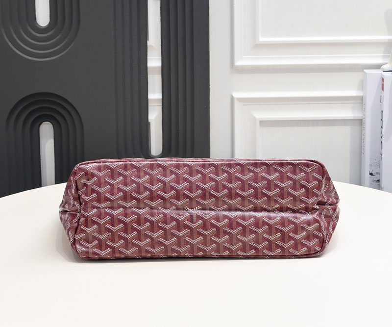 N品 GOYARD ゴヤール ボエム ホーボーバッグ BOHEMEPMLTY33CL33P バーガンディ シルバー金具 激安優良店 - 画像 (7)