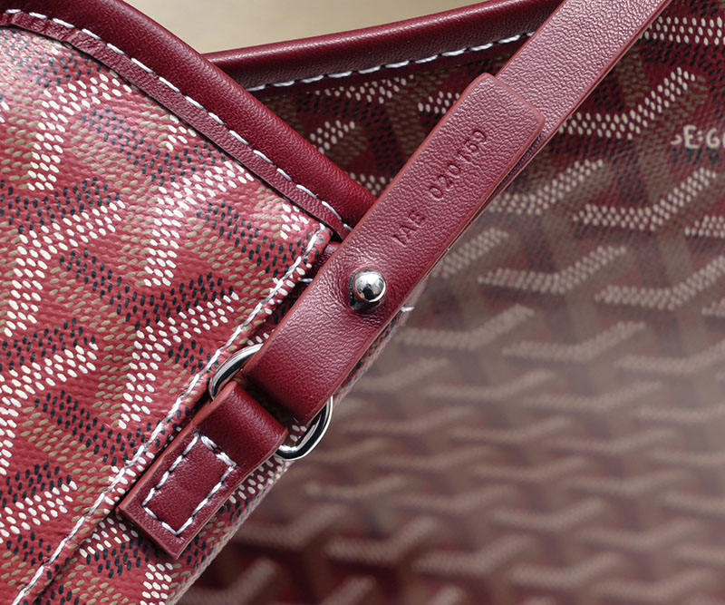 N品 GOYARD ゴヤール ボエム ホーボーバッグ BOHEMEPMLTY33CL33P バーガンディ シルバー金具 激安優良店 - 画像 (3)