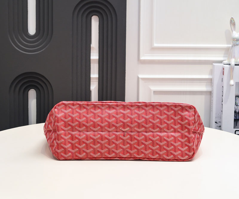 N品 GOYARD ゴヤール ボエム ホーボーバッグ BOHEMEPMLTY02CL02P レッド シルバー金具 激安優良店 - 画像 (7)