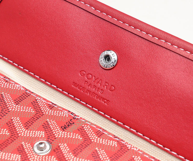 N品 GOYARD ゴヤール ボエム ホーボーバッグ BOHEMEPMLTY02CL02P レッド シルバー金具 激安優良店 - 画像 (5)