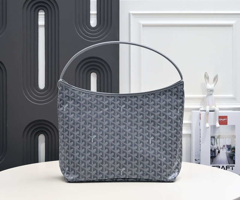 N品 GOYARD ゴヤール ボエム ホーボーバッグ BOHEMEPMLTY51CL51P グレー シルバー金具 激安優良店 - 画像 (9)