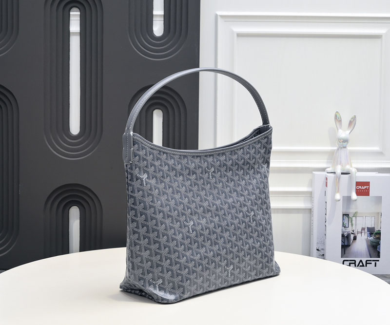 N品 GOYARD ゴヤール ボエム ホーボーバッグ BOHEMEPMLTY51CL51P グレー シルバー金具 激安優良店 - 画像 (8)