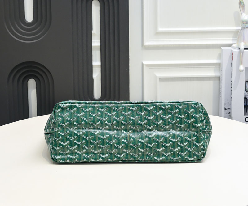 N品 GOYARD ゴヤール ボエム ホーボーバッグ BOHEMEPMLTY09CL09P グリーン シルバー金具 激安優良店 - 画像 (7)