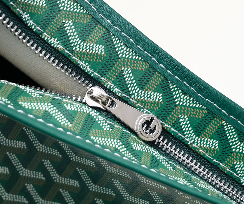 N品 GOYARD ゴヤール ボエム ホーボーバッグ BOHEMEPMLTY09CL09P グリーン シルバー金具 激安優良店 - 画像 (5)