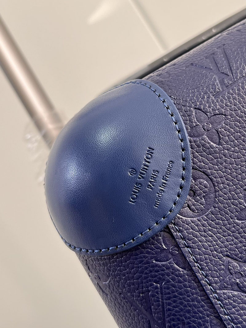 ルイヴィトン スーツケース/キャリーバッグ 新品 ホライゾン 55 サファイア M11614 牛革 シルバー金具 - 画像 (9)