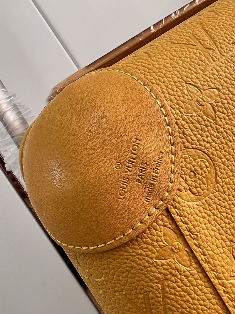 ルイヴィトン スーツケース/キャリーバッグ 新品 ホライゾン 55 ジョーヌマット M23630 トリヨンレザー シルバー金具 - 画像 (9)