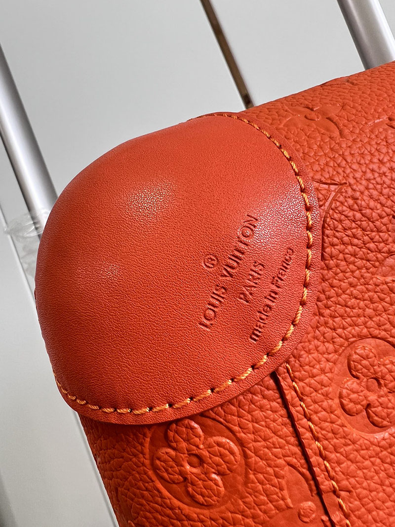 ルイヴィトン スーツケース/キャリーバッグ 新品 ホライゾン 55 ボルケーノオレンジ M23629 トリヨンレザー シルバー金具 - 画像 (9)