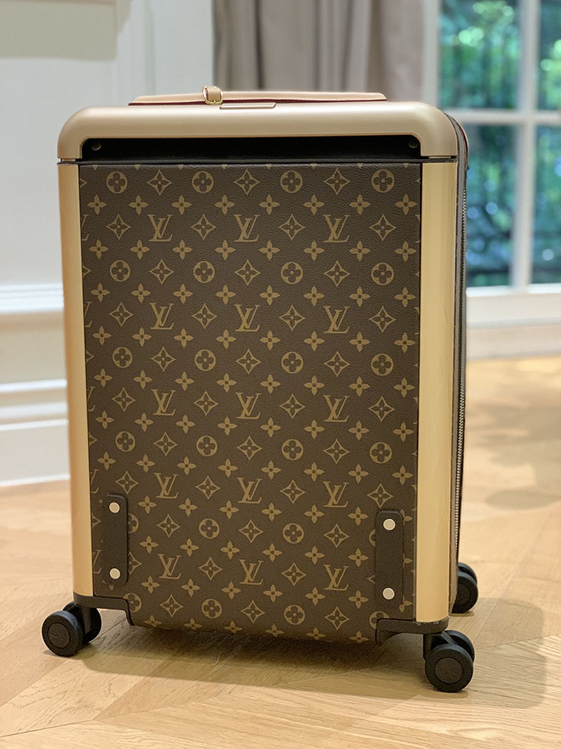 ルイヴィトン スーツケース/キャリーバッグ 新品 ホライゾン 55 ブラウン マルチカラー モノグラム・エクリプス キャンバス シルバー金具 - 画像 (9)