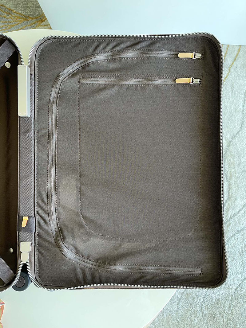 ルイヴィトン スーツケース/キャリーバッグ 新品 ホライゾン 50 ブラウン M23209 モノグラム・キャンバス シルバー金具 - 画像 (2)