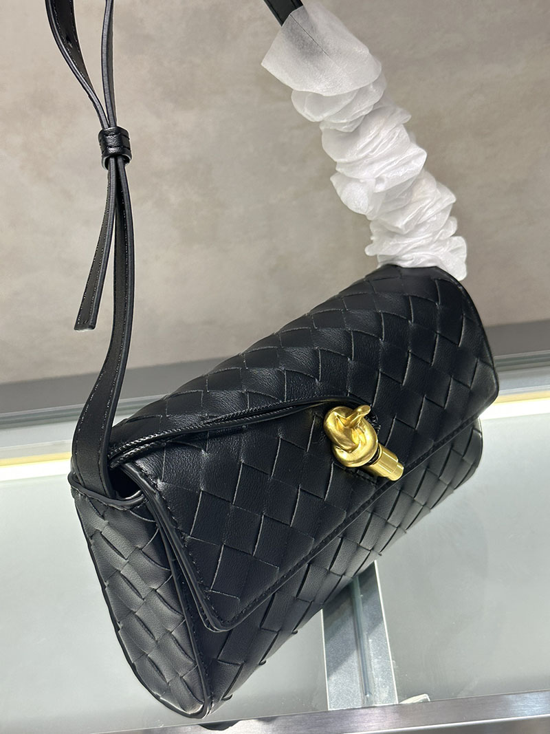 N品 Bottega Veneta ボッテガ・ヴェネタ Andiamo ショルダーバッグ スペース 9905B1VCPP38837 ラムスキン、カーフ ゴールド金具 激安優良店 - 画像 (8)