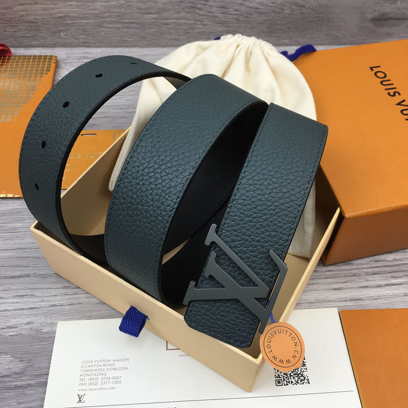 ルイヴィトン ベルト・LV イニシャル 40MM リバーシブル ブラック トリヨンレザー ブラック金具 ヴィトン ベルト メンズ 人気 2410639 - 画像 (5)