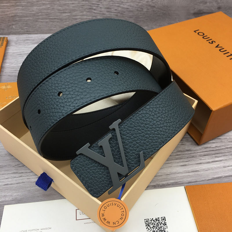 ルイヴィトン ベルト・LV イニシャル 40MM リバーシブル ブラック トリヨンレザー ブラック金具 ヴィトン ベルト メンズ 人気 2410639 - 画像 (3)