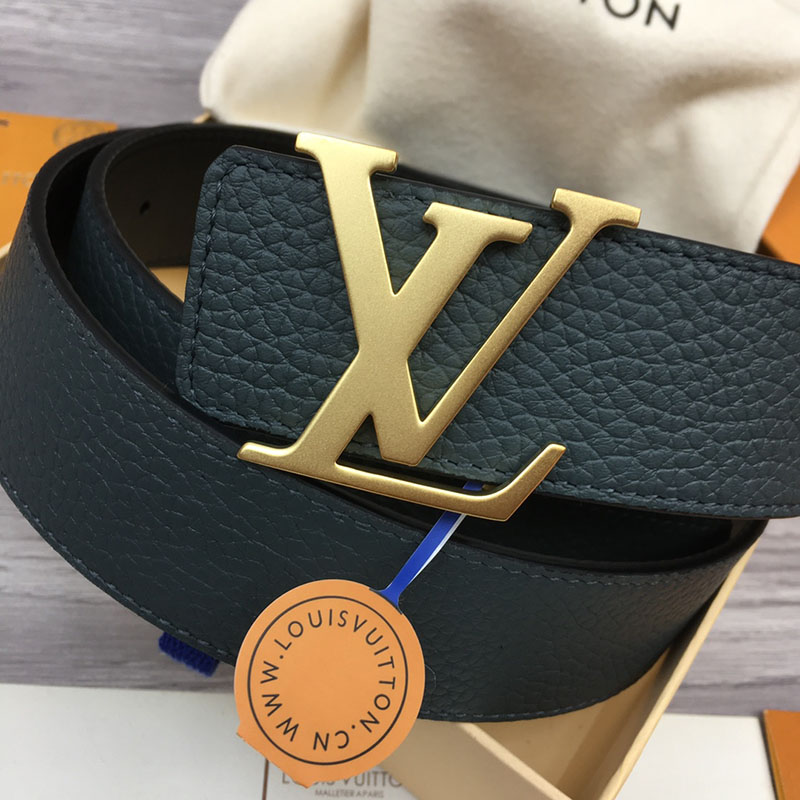 ルイヴィトン ベルト・LV イニシャル 40MM リバーシブル ブラック トリヨンレザー ゴールド金具 ヴィトン ベルト メンズ 人気 2410642 - 画像 (2)