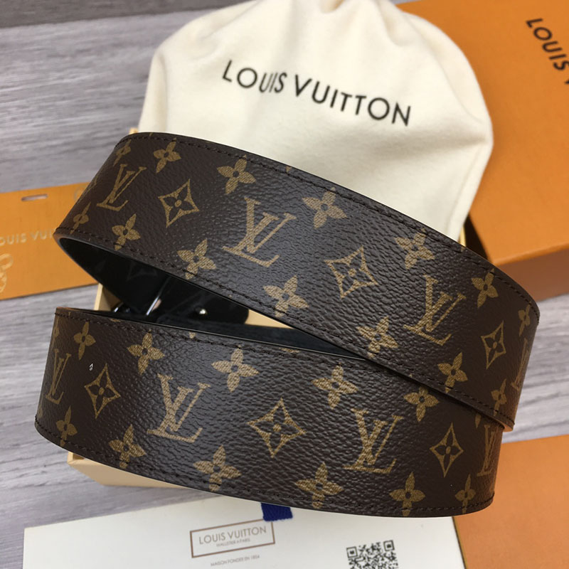 ルイヴィトン ベルト・LV イニシャル 40MM リバーシブル ブラウン トリヨンレザー シルバー金具 ヴィトン ベルト メンズ 人気 2410644 - 画像 (8)