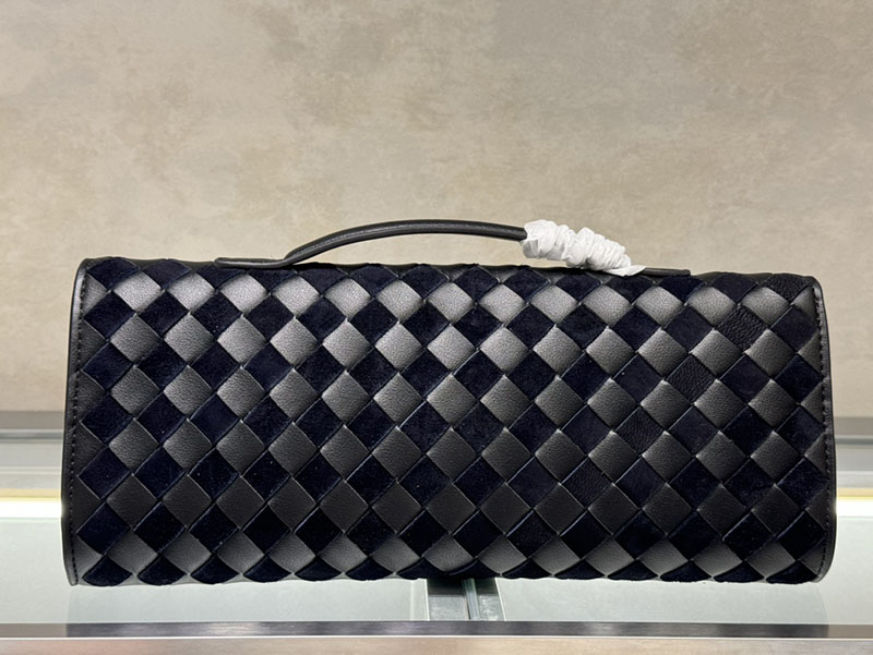 N品 Bottega Veneta ボッテガ・ヴェネタ アンディアーモ クラッチバッグ スペースXブラック 741511VCPP31111 ラムスキン、カーフ ゴールド金具 激安優良店 - 画像 (4)