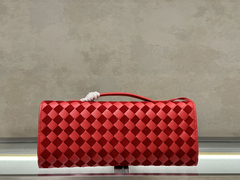 N品 Bottega Veneta ボッテガ・ヴェネタ アンディアーモ クラッチバッグ ヴェルニ 741511VCPP36459 ラムスキン、カーフ ゴールド金具 激安優良店 - 画像 (5)