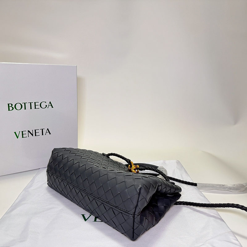 N品 Bottega Veneta ボッテガ・ヴェネタ スモール イーストウエスト アンディアーモ スターリング 766010VCPP11504 ラムスキン ゴールド金具 激安優良店 - 画像 (4)