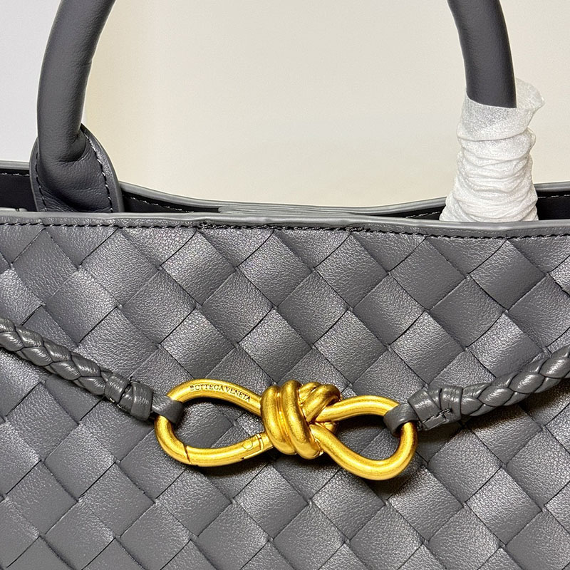 N品 Bottega Veneta ボッテガ・ヴェネタ スモール イーストウエスト アンディアーモ スターリング 766010VCPP11504 ラムスキン ゴールド金具 激安優良店 - 画像 (3)