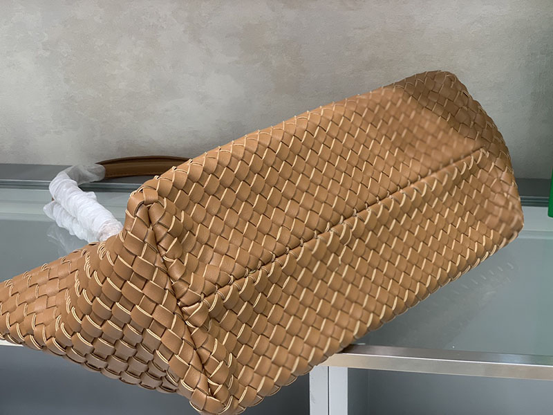 N品 Bottega Veneta ボッテガ・ヴェネタ トートバッグGM 人気 ポリッジ 608811V91319776 ラムスキン ゴールド金具 激安優良店 - 画像 (4)